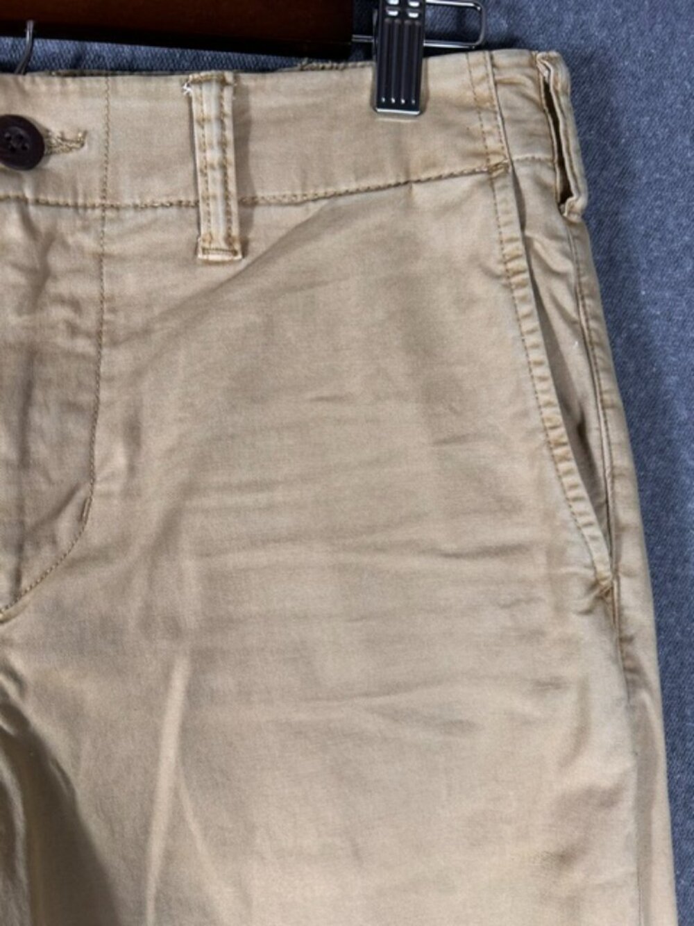American Eagle Khaki Next Level Flex Slim Straight Men's Size 30x30 Pants NWT - Picture 4 of 12